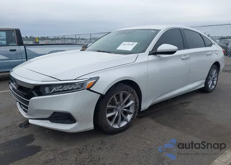 2021 Honda Accord Lx z USA, uszkodzony, nr VIN 1HGCV1F17MA010384